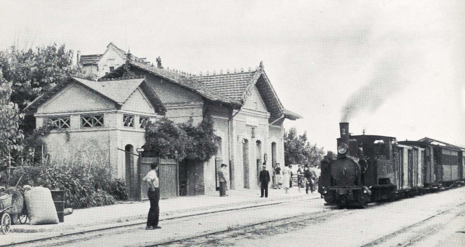 Antiga estació de Cassà de la Selva