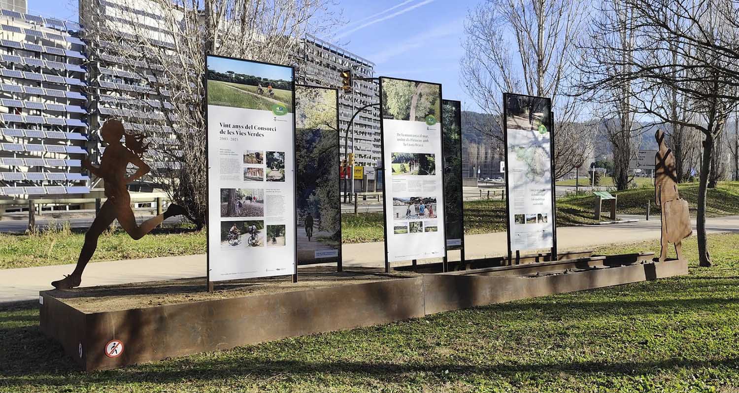 Exposició 20 anys vies verdes Girona