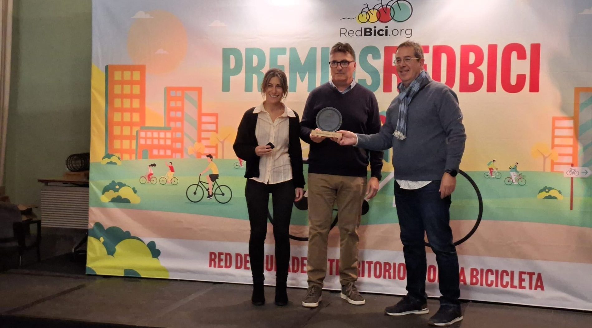 La Diputació de Girona i el Consorci de les Vies Verdes de Girona, premi RedBici 2025 a la millor infraestructura ciclista d’àmbit interurbà  