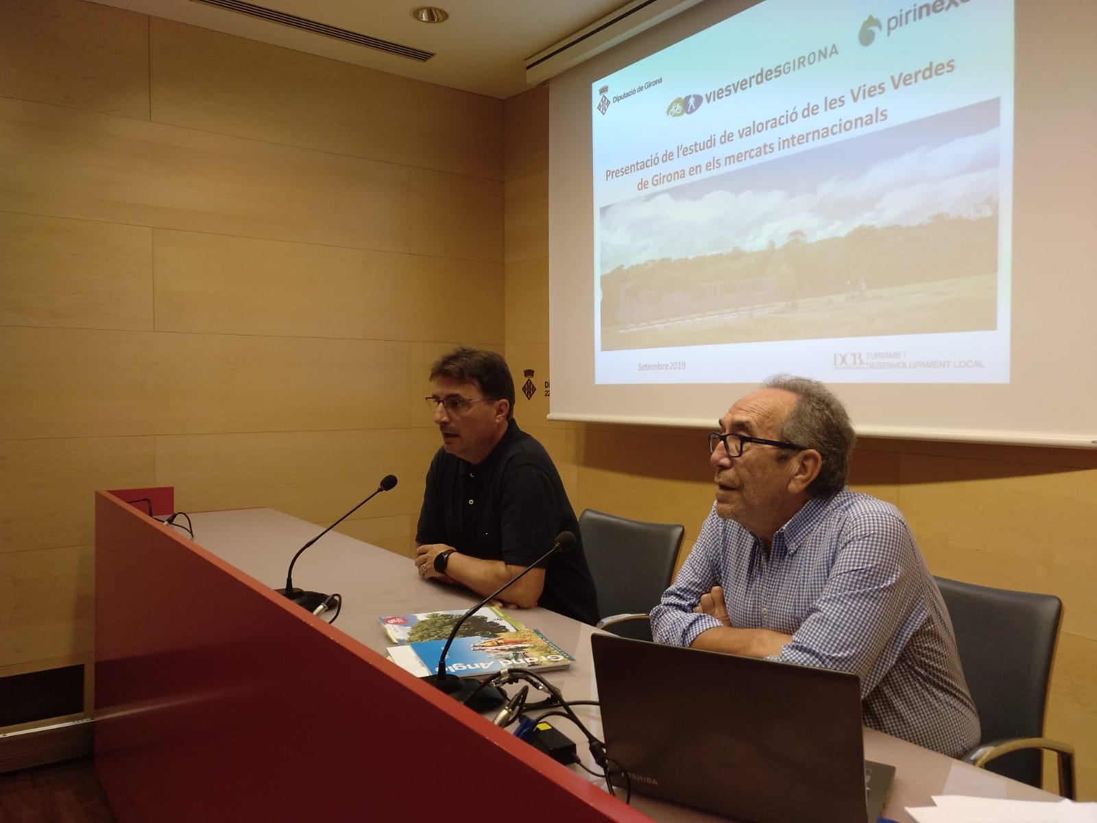 El Consorci ha presentat els resultats d’un estudi de valoració de la presència de les Vies Verdes de Girona i la ruta Pirinexus en els mercats internacionals