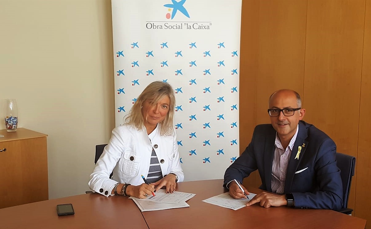 La Obra Social ”la Caixa” destina 4.500 euros a mejoras de accesibilidad en la Ruta del Carrilet II