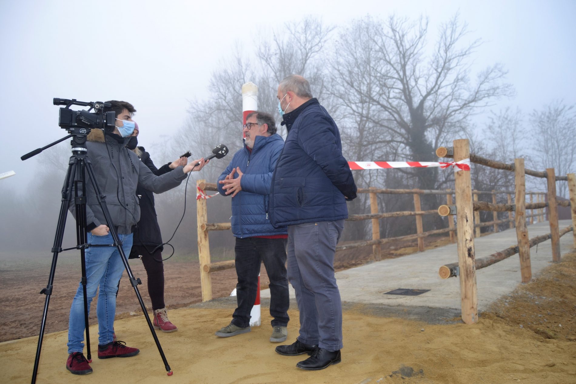 Enllestida la xarxa ciclista de connexió dels nuclis de la Vall d’en Bas amb nous trams de via verda per millorar la mobilitat sostenible del municipi