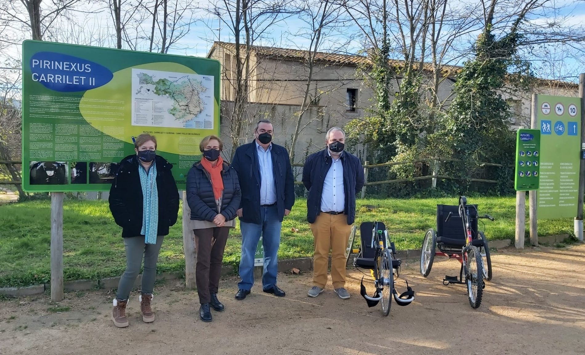 Signem un conveni amb el Consell Comarcal del Baix Empordà per al desenvolupament d’iniciatives de col·laboració en matèria d’accessibilitat turística