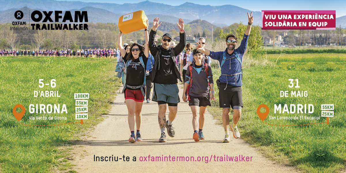 La marxa solidària Oxfam Intermón Trailwalker escalfa motors en la 14a edició a VVGi