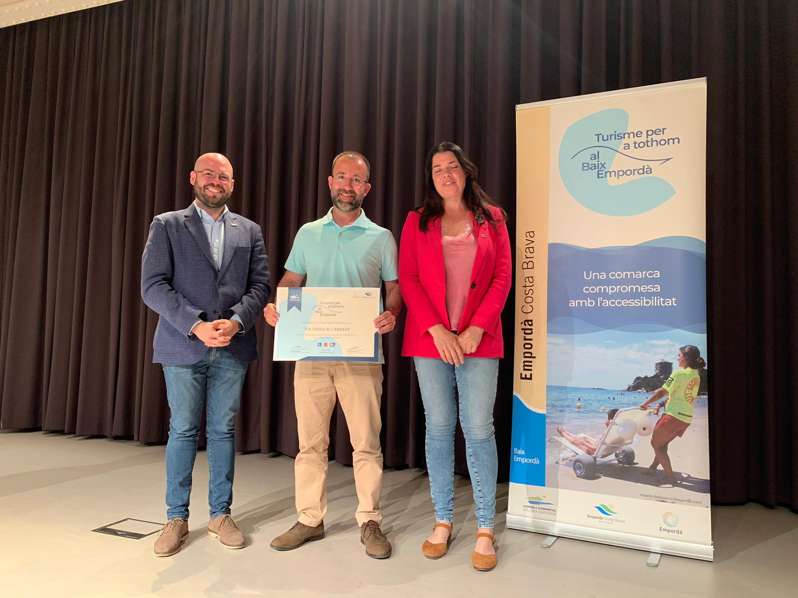 Recollim el segell Turisme per a Tothom al Baix Empordà