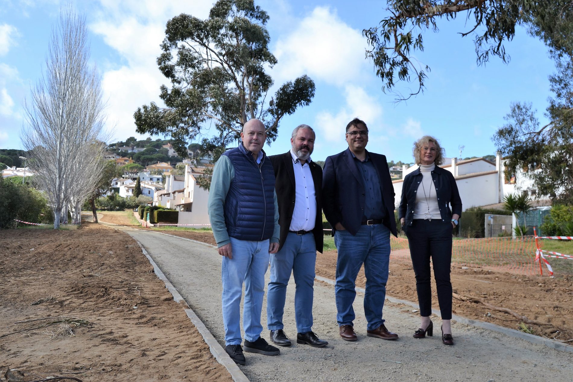 Presentación de las obras del tramo de enlace entre Calonge i Sant Antoni y Castell-Platja d’Aro