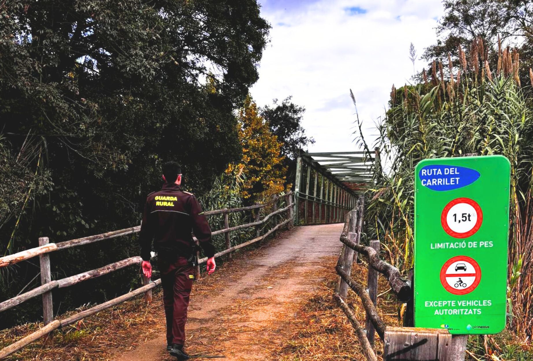 La prova pilot de vigilància a les vies verdes de Girona tanca amb 382 actuacions registrades