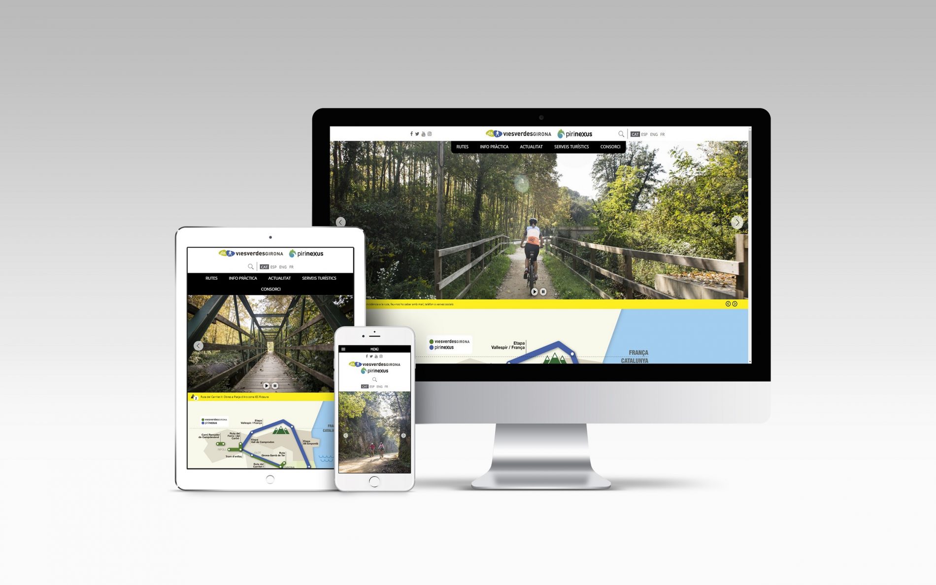 Website launch, Greenways + Pirinexus, more accessible