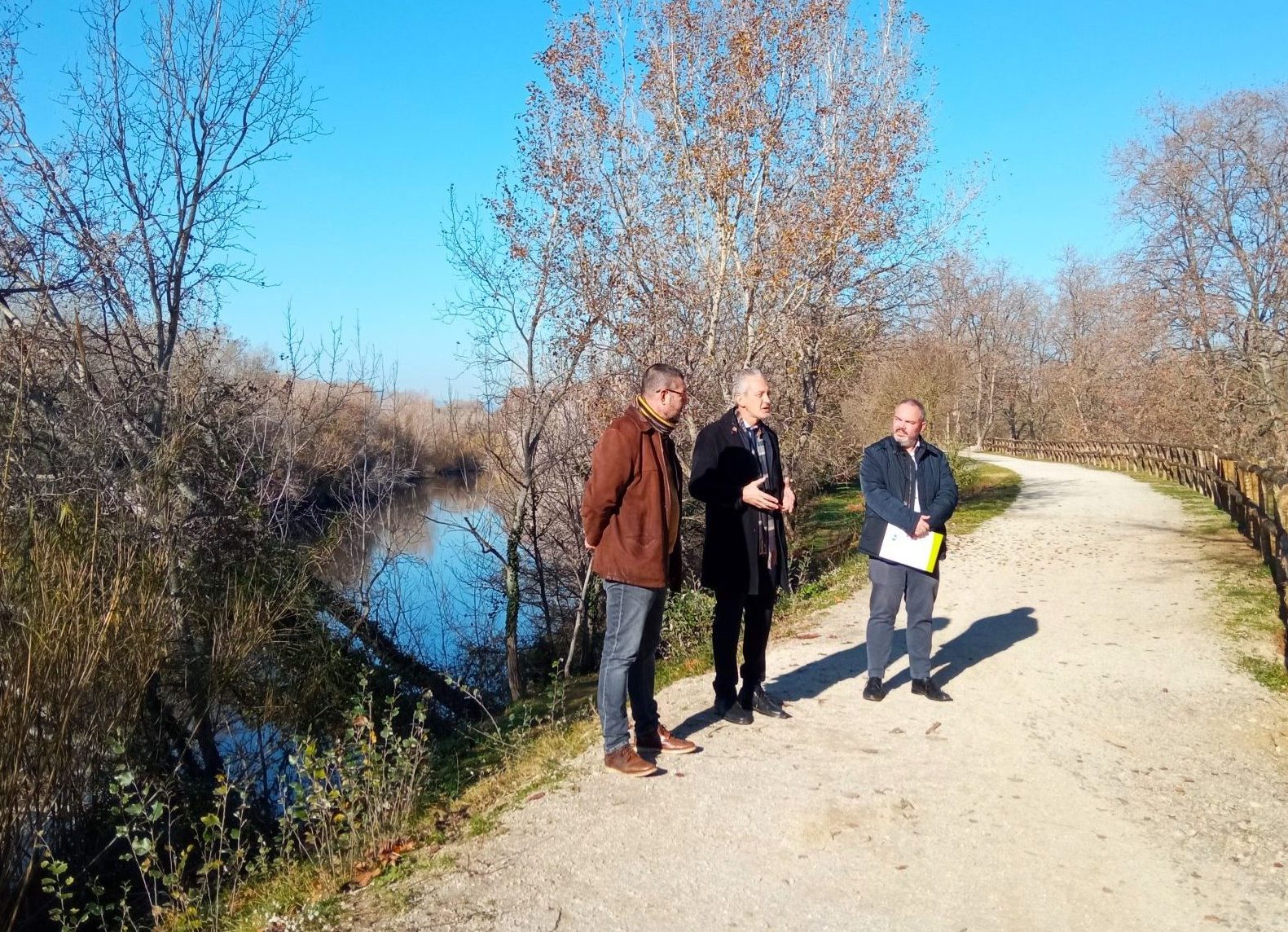 Finalitzen les obres de restauració i consolidació del camí natural de la via verda de la Muga en el tram de Castelló d’Empúries a Empuriabrava