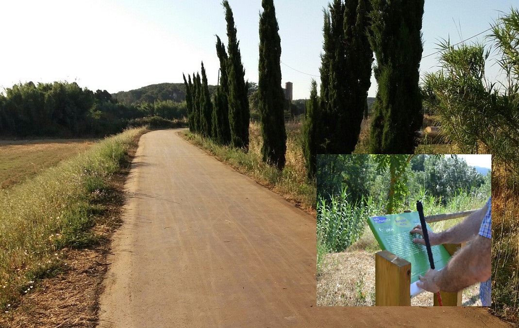 Projecte de millora de la Ruta del Tren Petit, més accessible i interpretable, també per a persones cegues