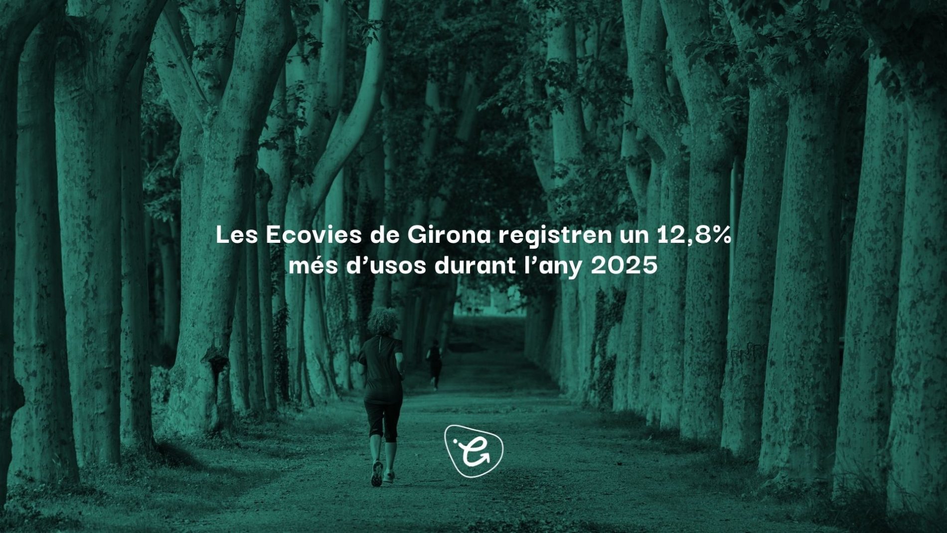 Les Ecovies de Girona registren un 12,8% més d’usos durant l’any 2025