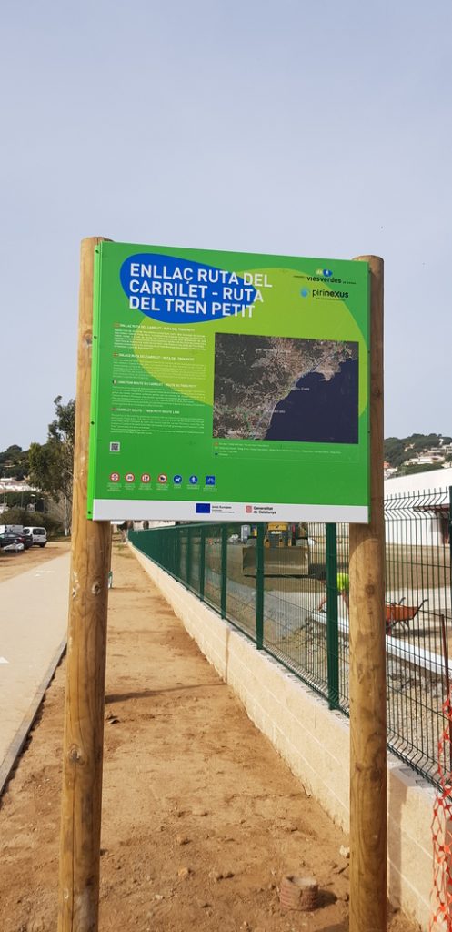 Via verda Tren Petit - Carrilet Platja d'Aro - Sant Antoni de Calonge