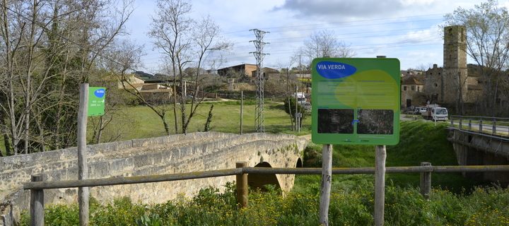via verda ruta del tren pinxo girona banyoles serinya