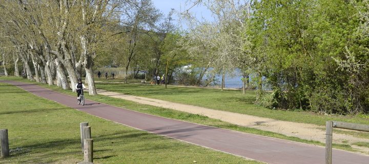 via verda ruta del tren pinxo girona banyoles serinya