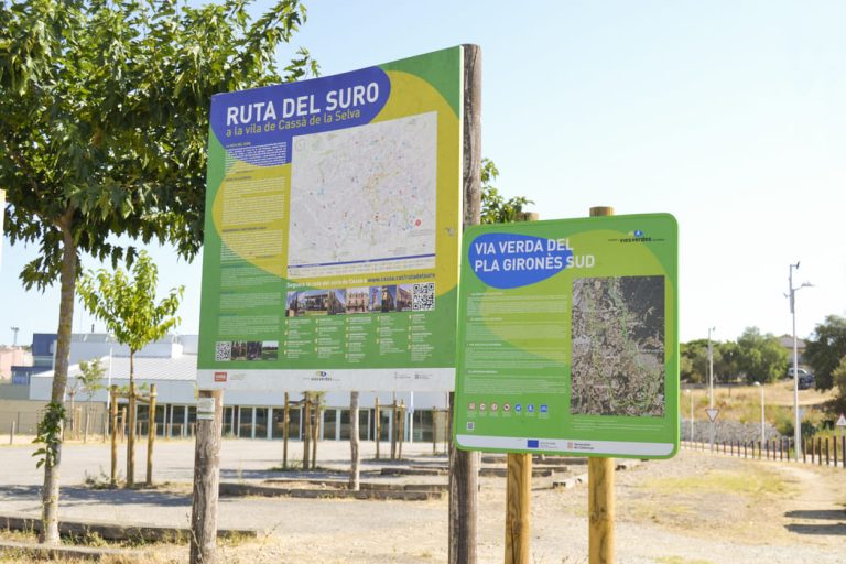 Voie verte Route du Pla Gironès Sud